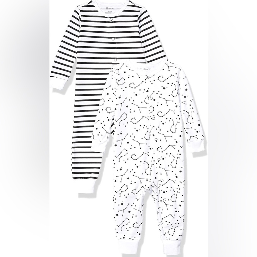 Hanes pajamas set. 12-18m. Unisex.